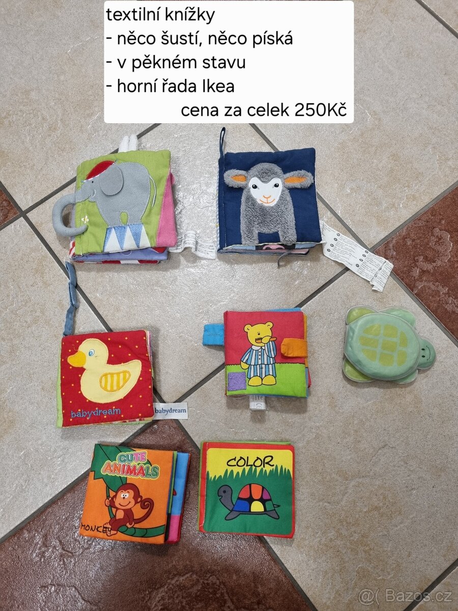 Hracky pro nejmensi- zavesne, sustici, dečky - 3