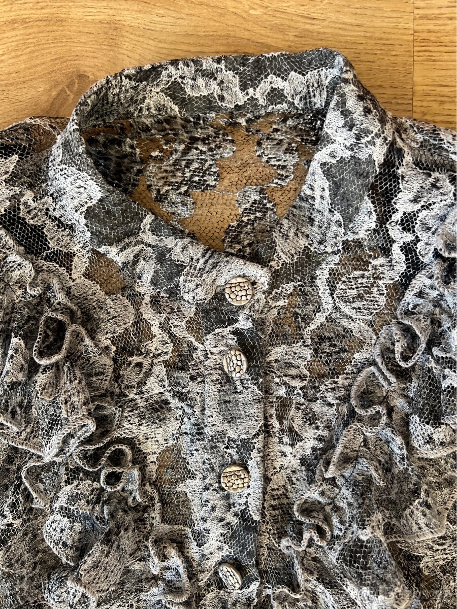 Dámská krajková halenka - 3