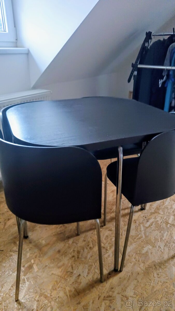 Prodám jídelní stůl a židle - 3