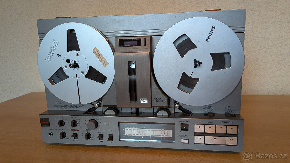 kotoučový magnetofon AKAI GX-77 - 3