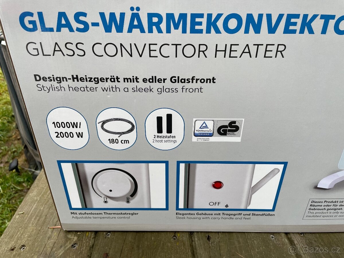 Skleněný přímotop-konvektor - 3