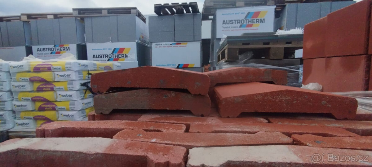 CS BLOK 20 štípaná ČERVENÁ - TVÁRNICE + STŘÍŠKY - 3