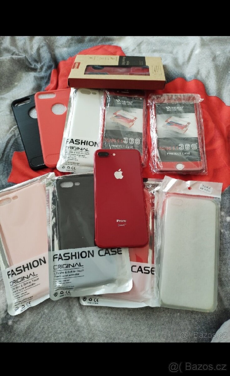 Apple iPhone 8 plus RED 64gb IP 68 - 3