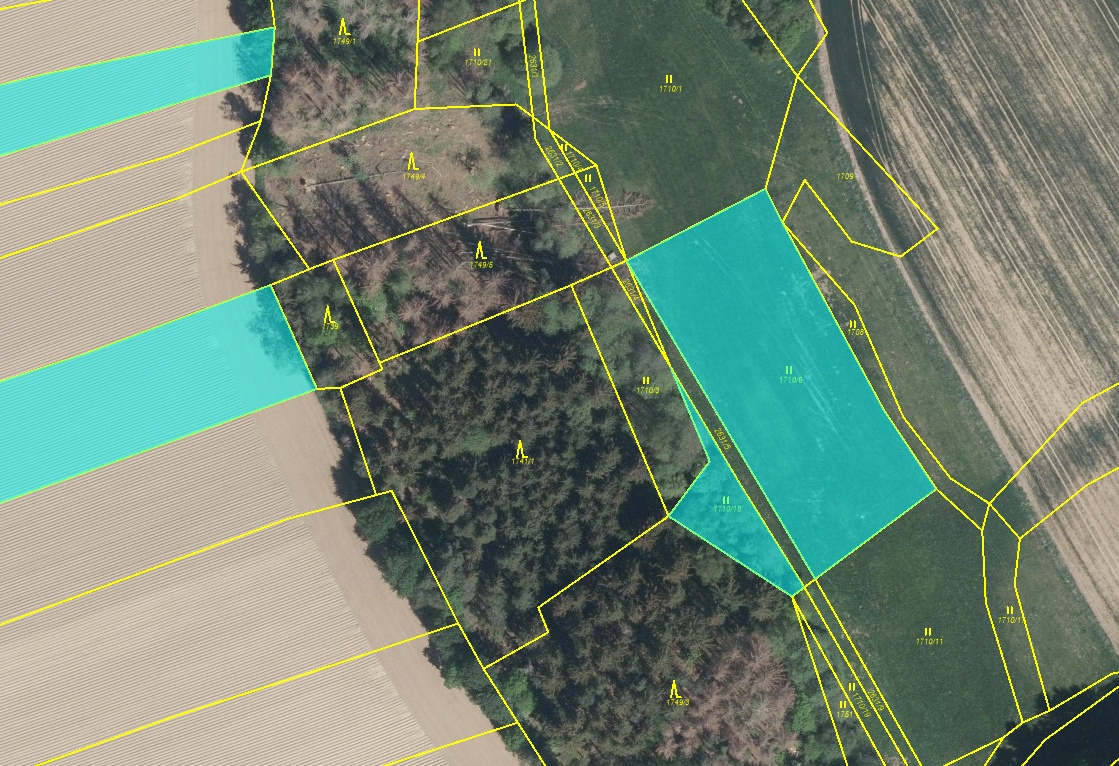 Prodej polí 5,2 ha – Křešín u Pacova - 3