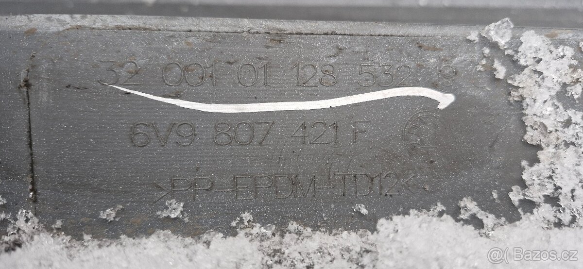 Zadni naraznik skoda fabia III combi facelift - 3