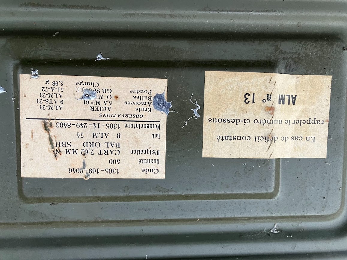 vojenská plechová bedna - 3