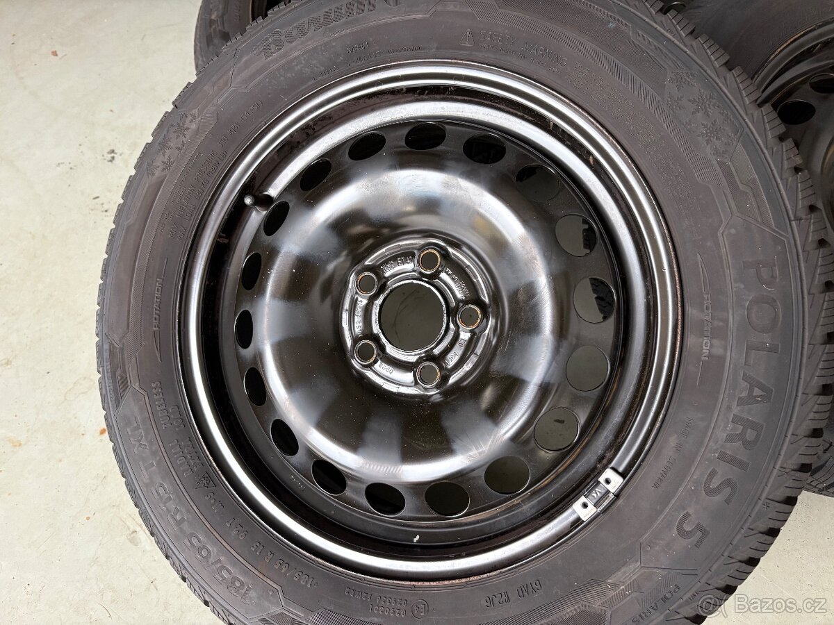 Zimní kola Fabia 5x100 R15 - 3