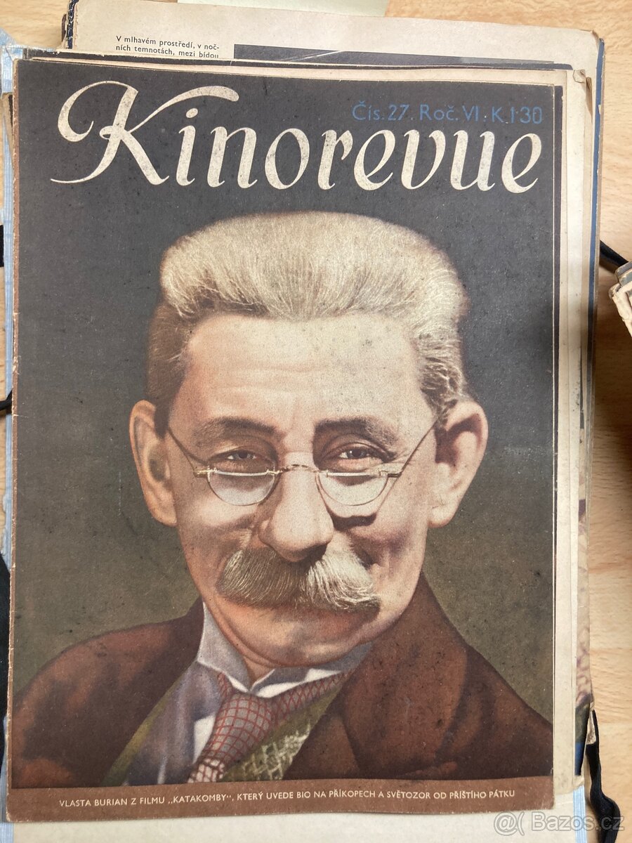 126 původních výtisků Kinorevue 1936 –1941 - 3