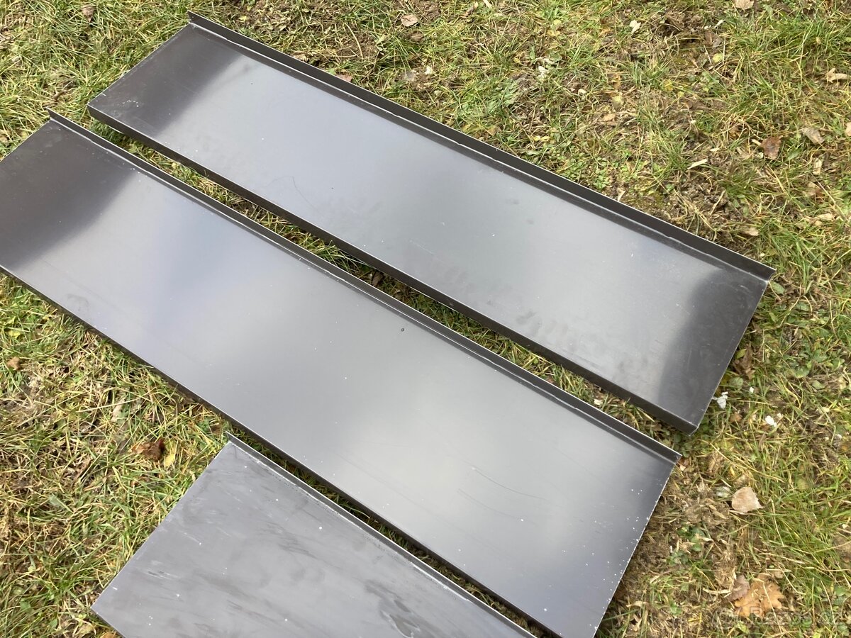 Nové Venkovní Hliníkové parapety Hnědé - 3