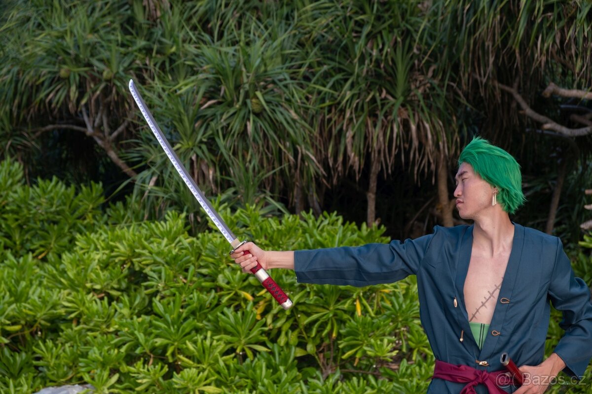 Samurajský meč Katana 105 cm, kov, replika - 3