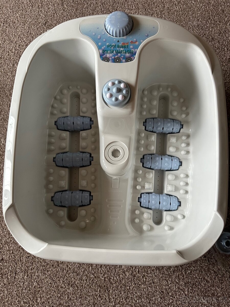 Masážní perličková vanička na nohy s válečky ALPINA - 3