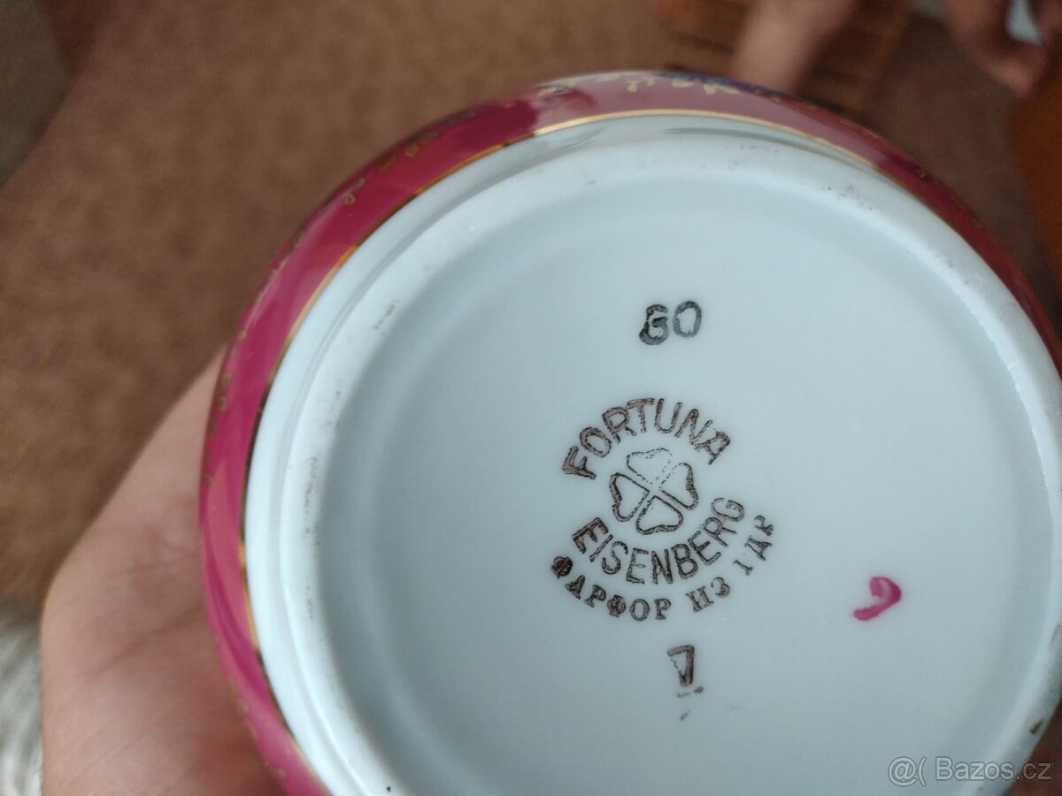 Porcelánový čajový servis Fortuna Eisenberg - 3