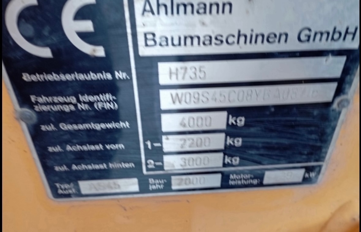 Ahlmann H000161 - kolový nakladač - 3