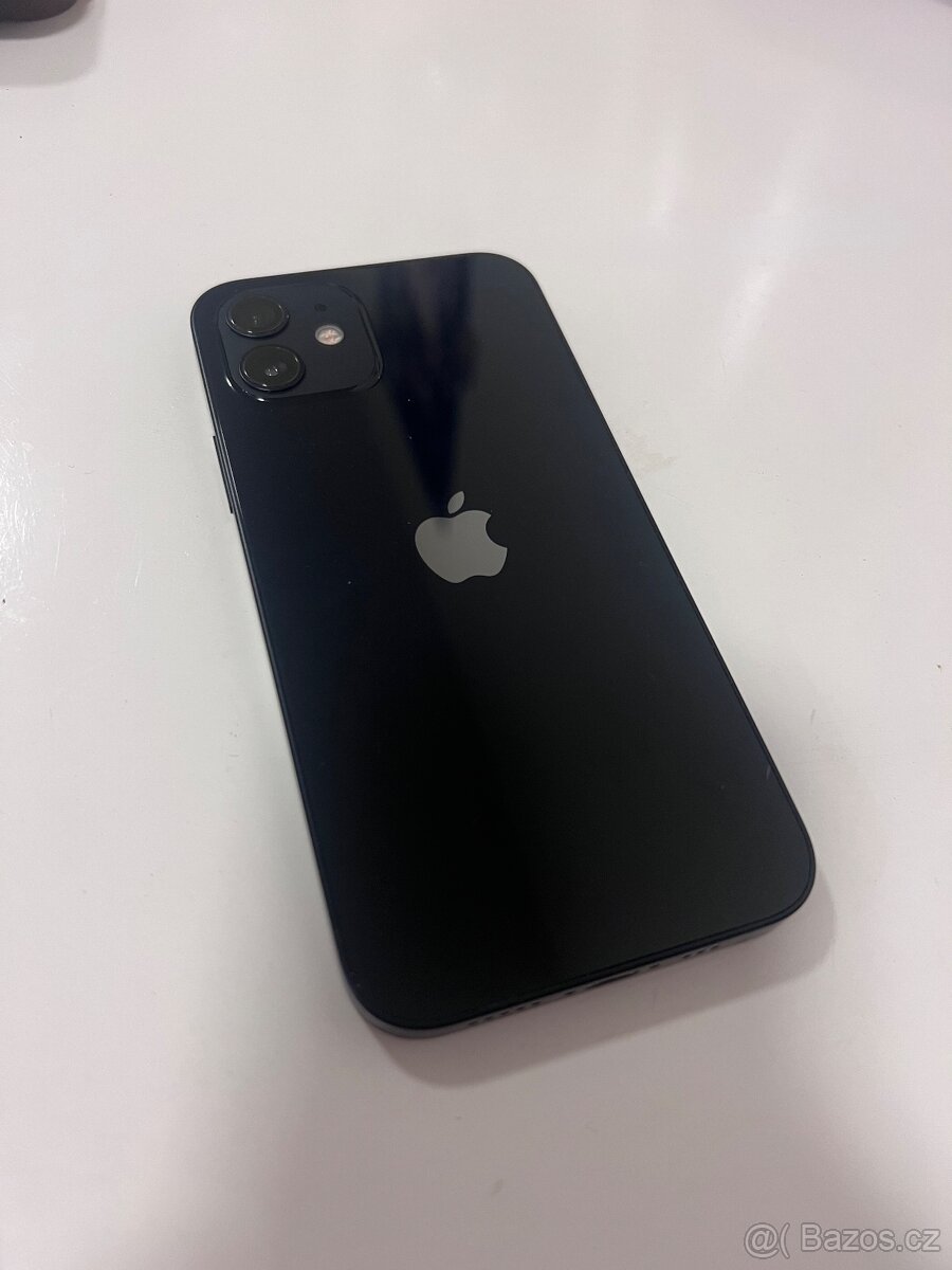 PRODÁM KRÁSNÝ apple iPhone 12 Black 64gb - 3