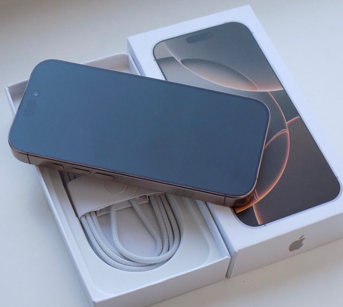 iPhone 16 Pro Desert Titanium BATERIE 100% TOP - 3