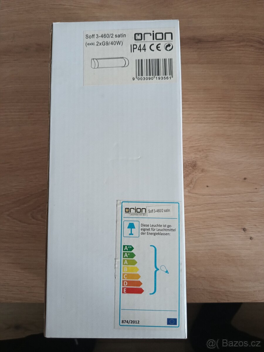 Koupelnové nástěnné svítidlo Orion - 3