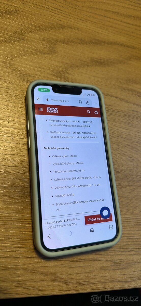 Destka postel z masivu - 3