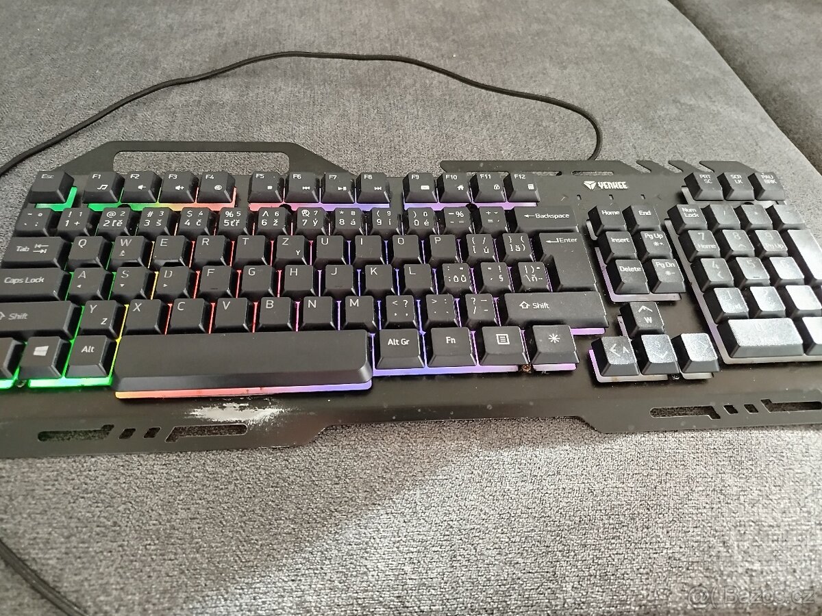Herní klávesnice s podsvícením - 3