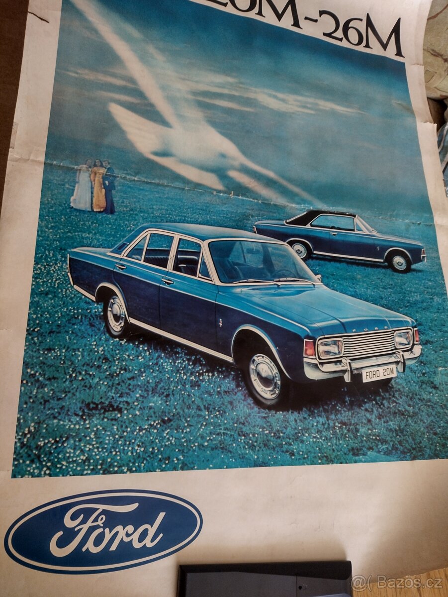 Starý plakát Ford - 3