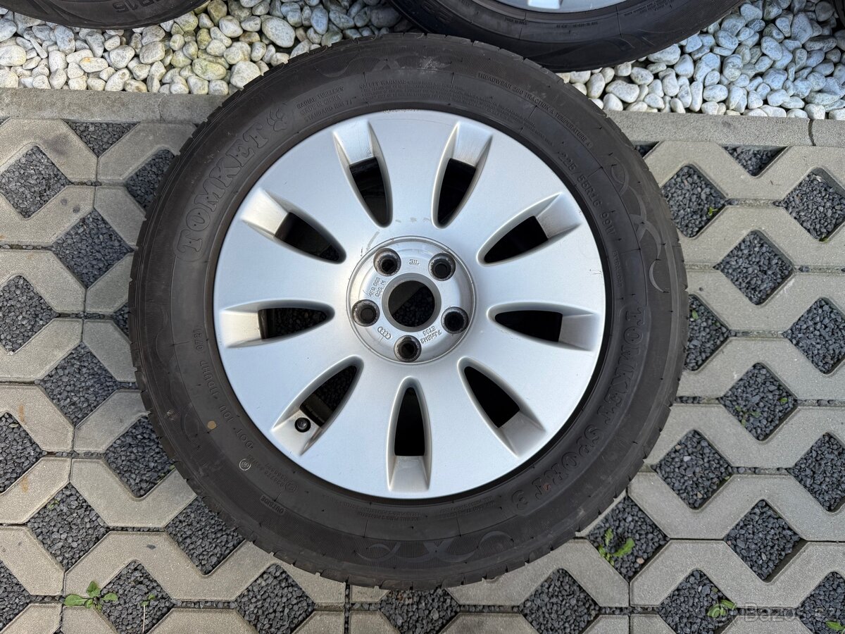 Alu kola Audi letní 4ks s pneu - 3