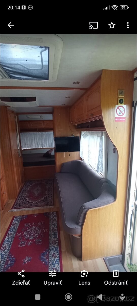 Predám karavan TAbBERT Baronese 655. - 3