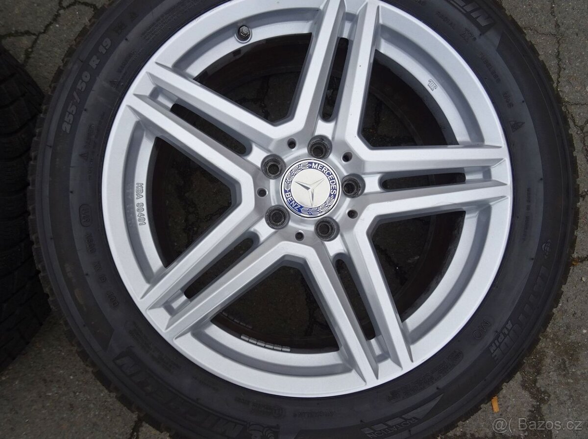 Alu disky na Mercedes ML, 19", 5x112, ET 54, zimní sada - 3