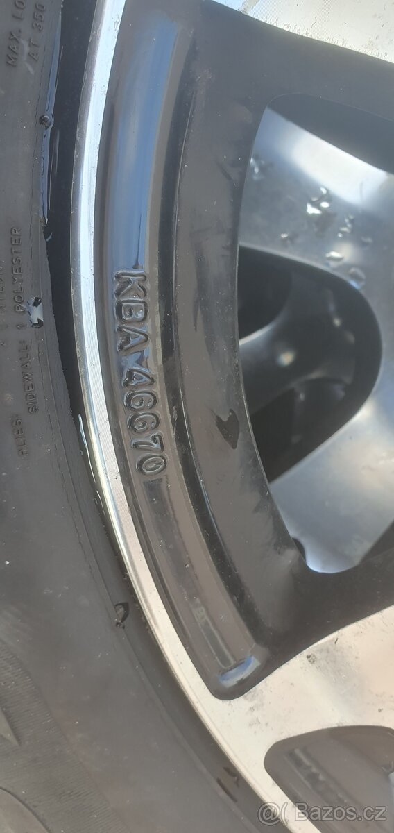 BMW ALU kola Magma 5x120 ET45 KBA 46670 7Jx16H2 - 3