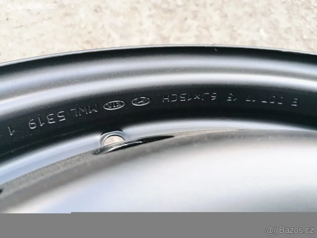 Plechové disky 15" 5X114,3 ET46-47-48 Kia Hyundai - 3