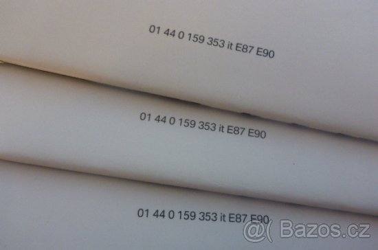 BMW servisní knížka cena 150 korun - 3