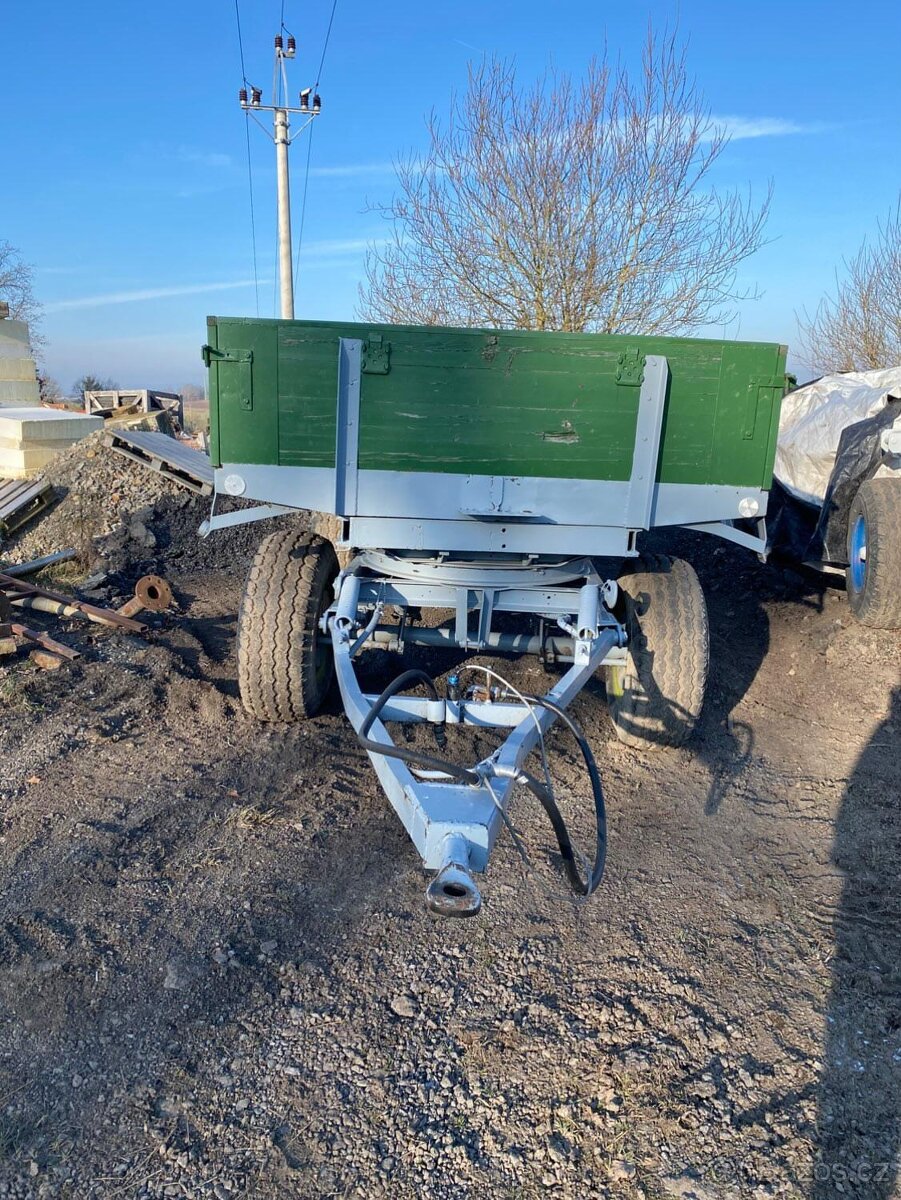 Vlek BSS 08.06 třístranný sklápěč - 3