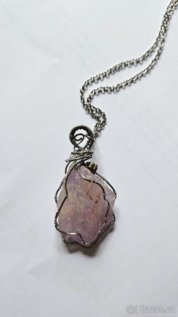 Náhrdelnik s Ametystem - 3