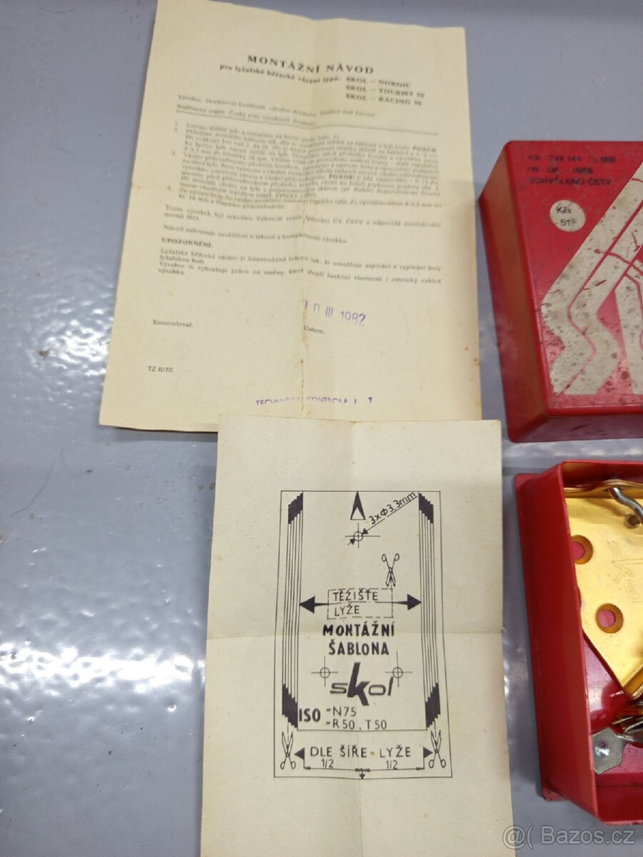 Staré vázání na běžky - 3