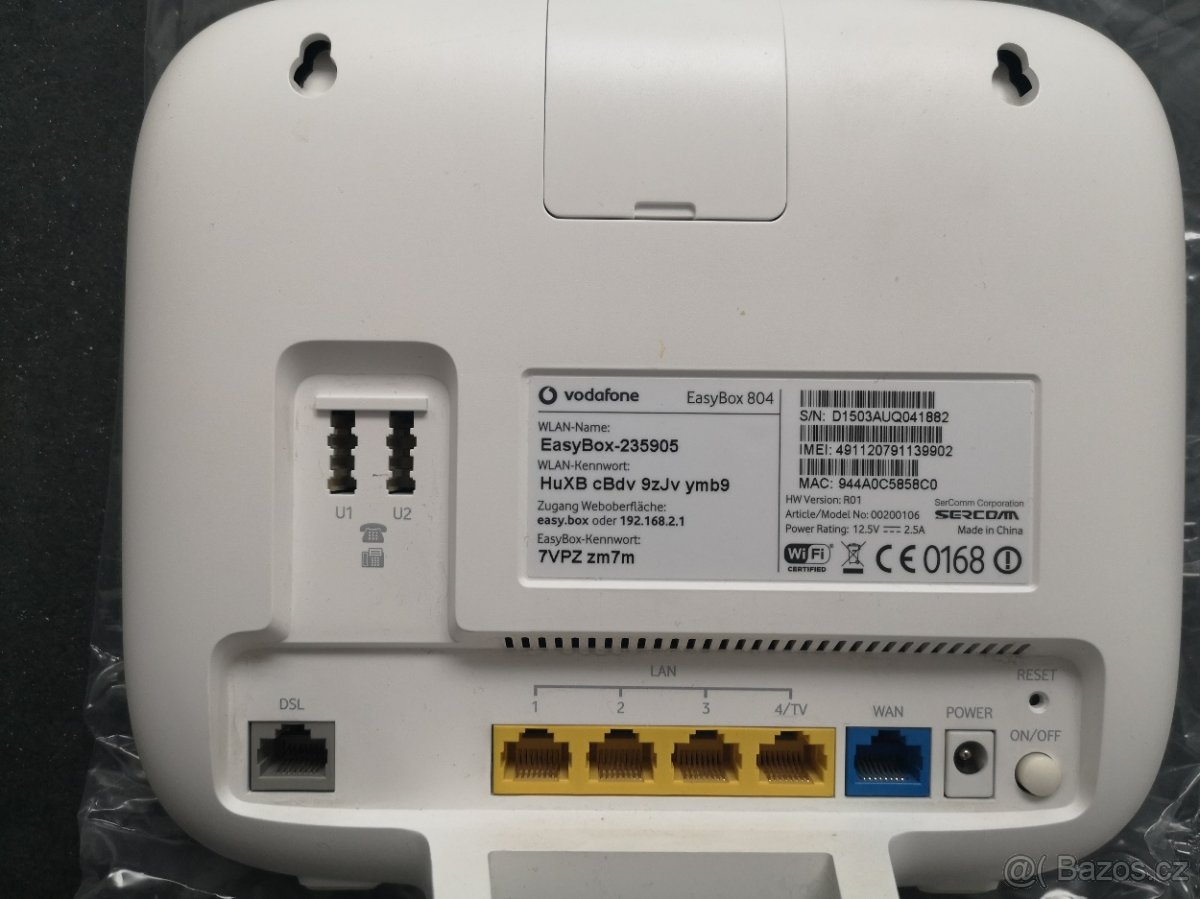 WiFi Router Vodafone EasyBox 804 - 3