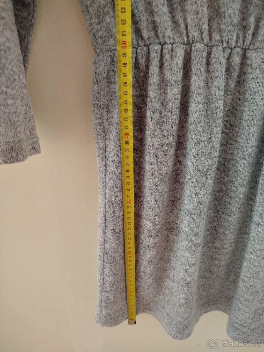 Teplé dámské šaty vel. 42 - 3