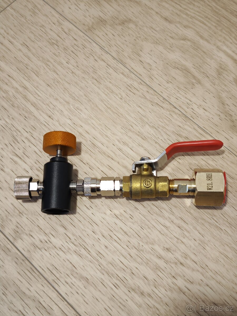 Sada na plnění CO2 do sodastream bombiček - 3