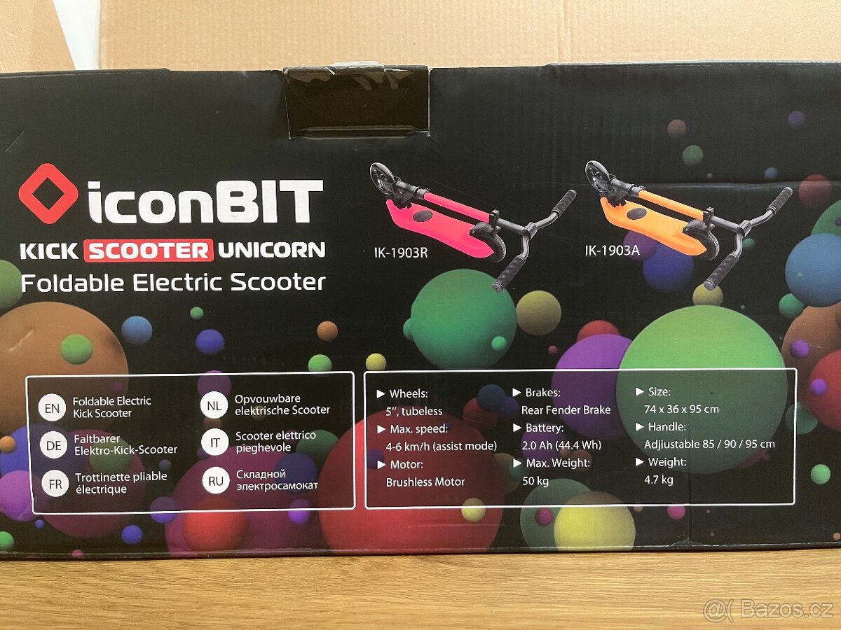 Dětská elektrokoloběžka - NOVÁ - 3