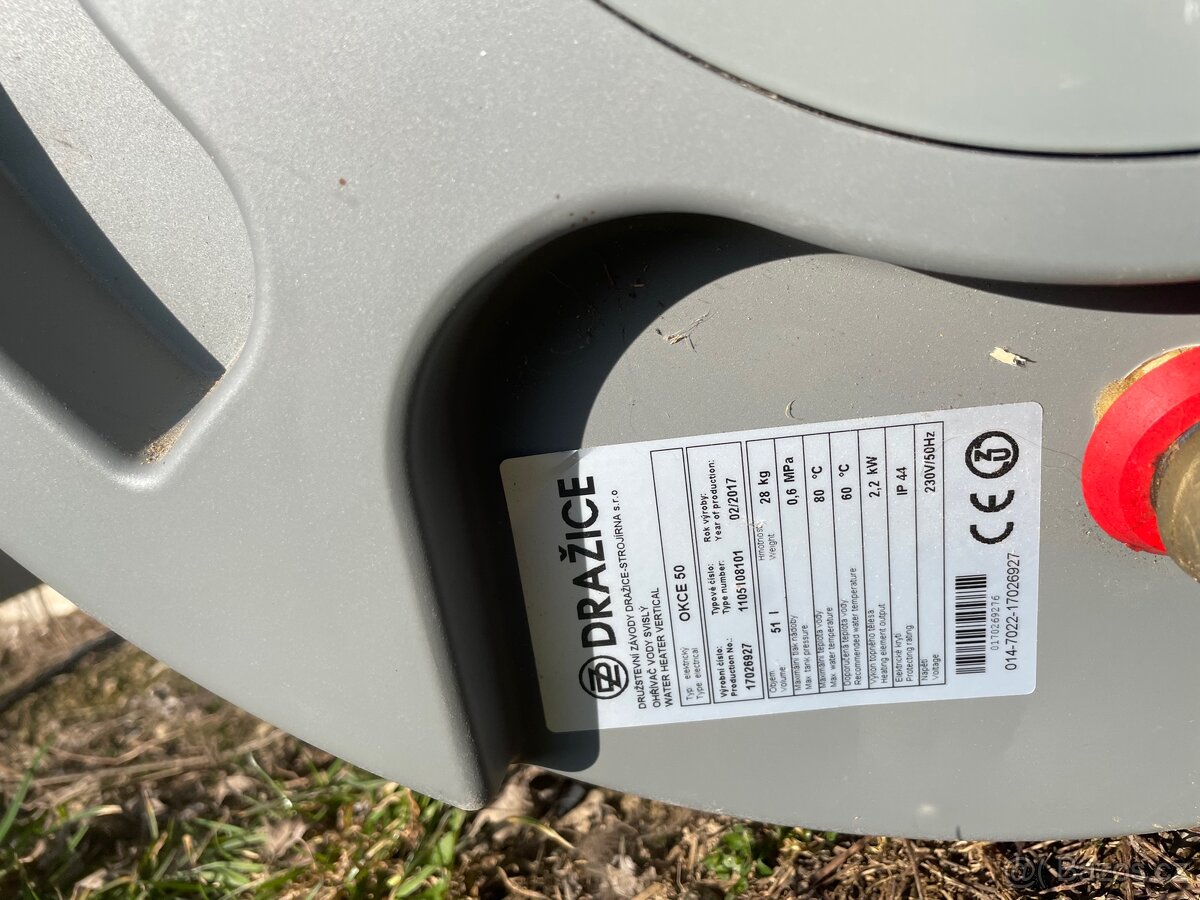 Prodam Bojler Drazice Okce 50 - 3