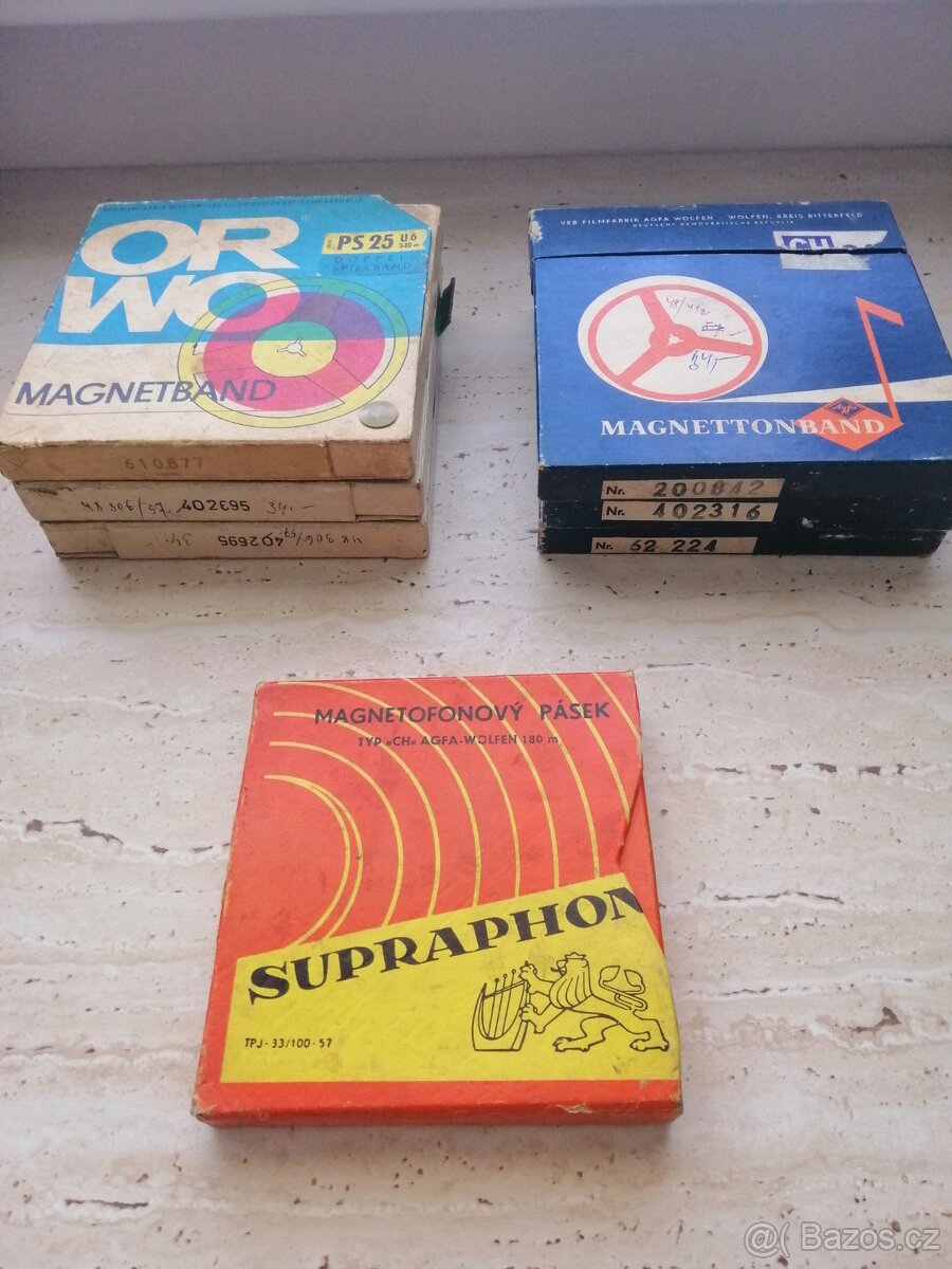 Magnetofonová páska - 3