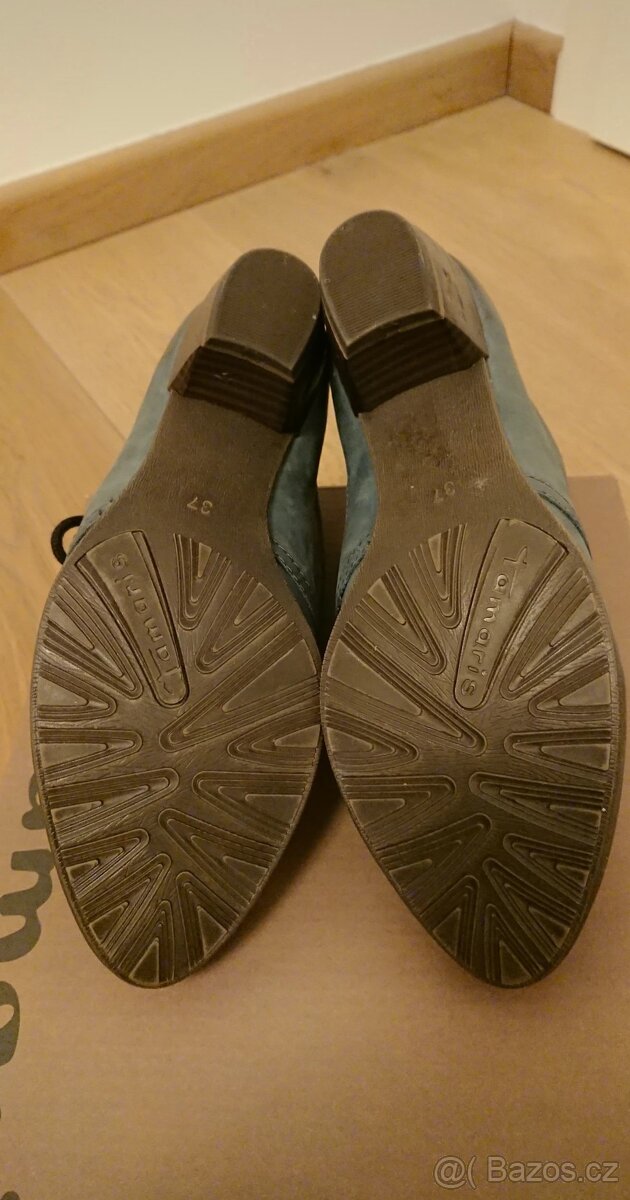 Kotnikove kozene boty Tamaris - 3