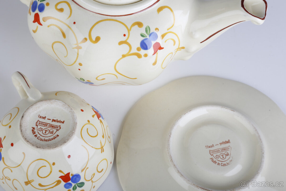 Malovaný servis Ditmar Urbach - 3
