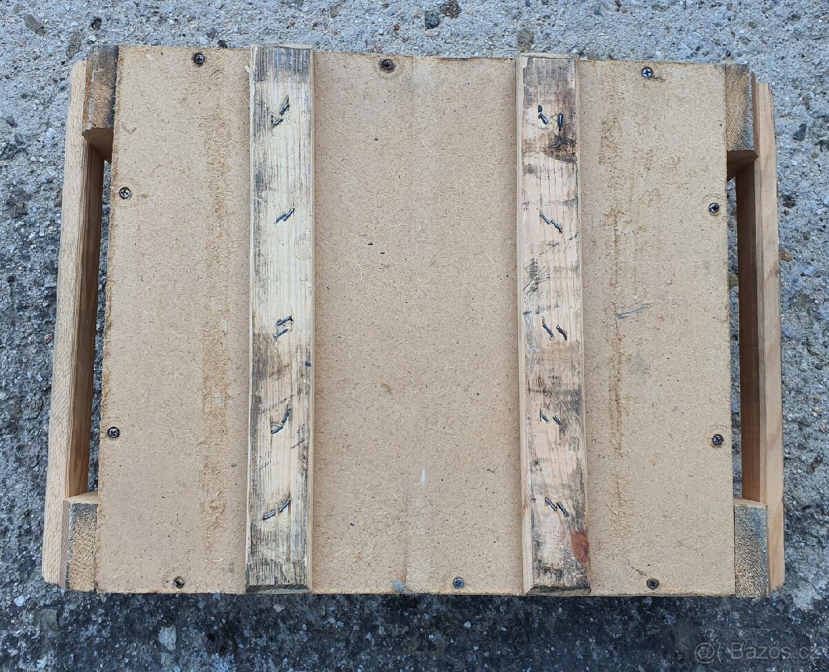 Stará vojenská bedna 35 x 50 cm - 3