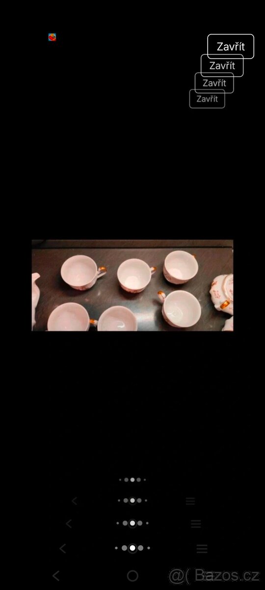 Porcelánová sada - 3