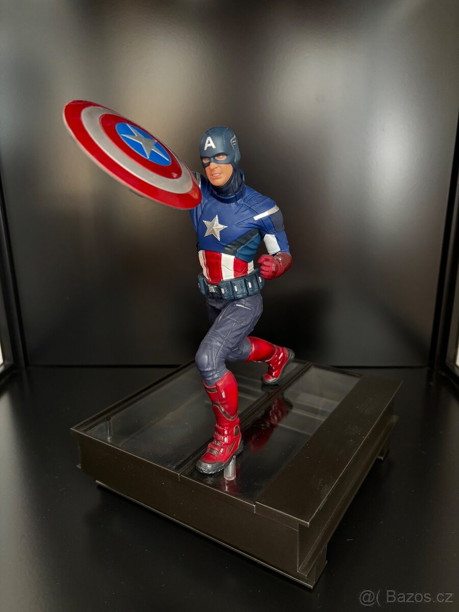 Captain America 2012 & 2023 Iron Studios 1:10 figúrky - 3