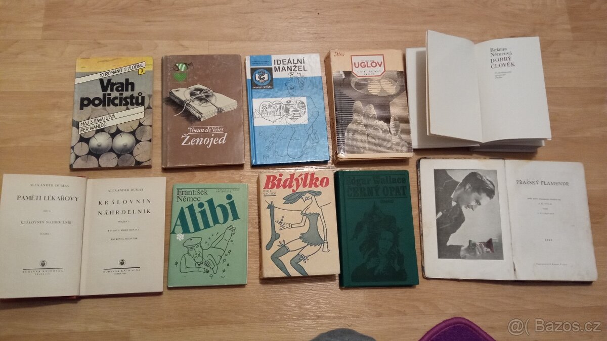 Knihy různé cca 90 kusů po 20 kč kus - 3