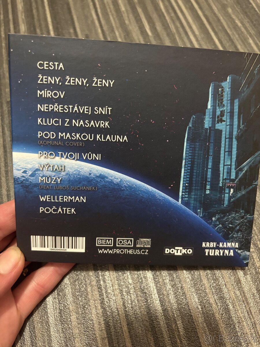 Téměř nová cd Protheus, Rammstein, Imagine dragons, LDR, M.P - 3