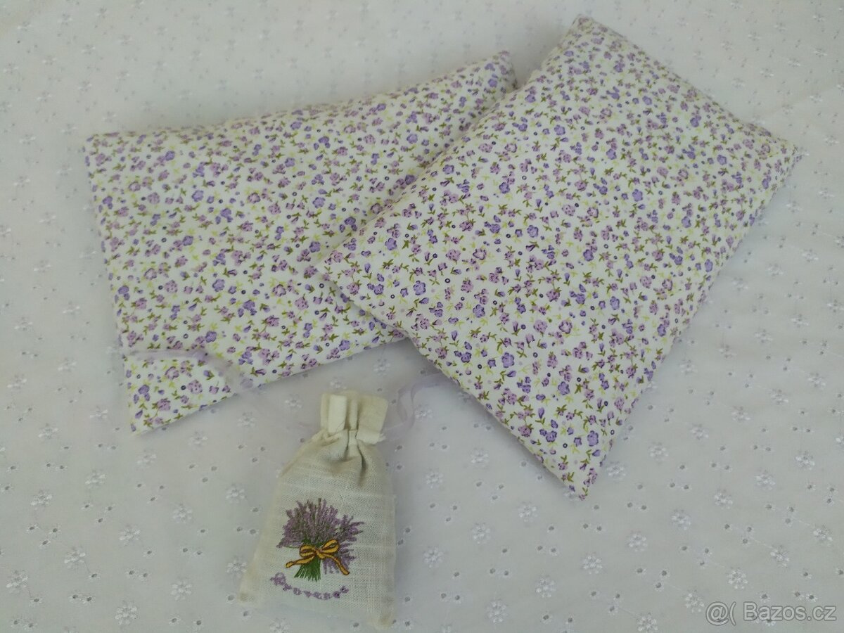 Nahřívací polštář pohankový+levandule - 3