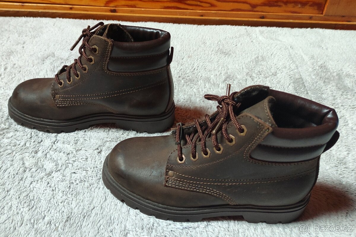 Kožené boty Prabos vel. 36 - 3