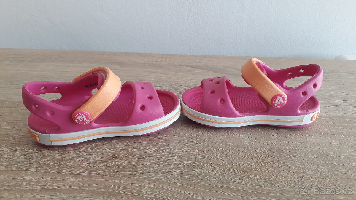 Prodám dětské sandálky CROCS CROCBAND - 3