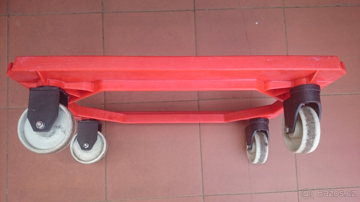 Plastový vozík na přepravky ( 40 x 60 cm ) - 3