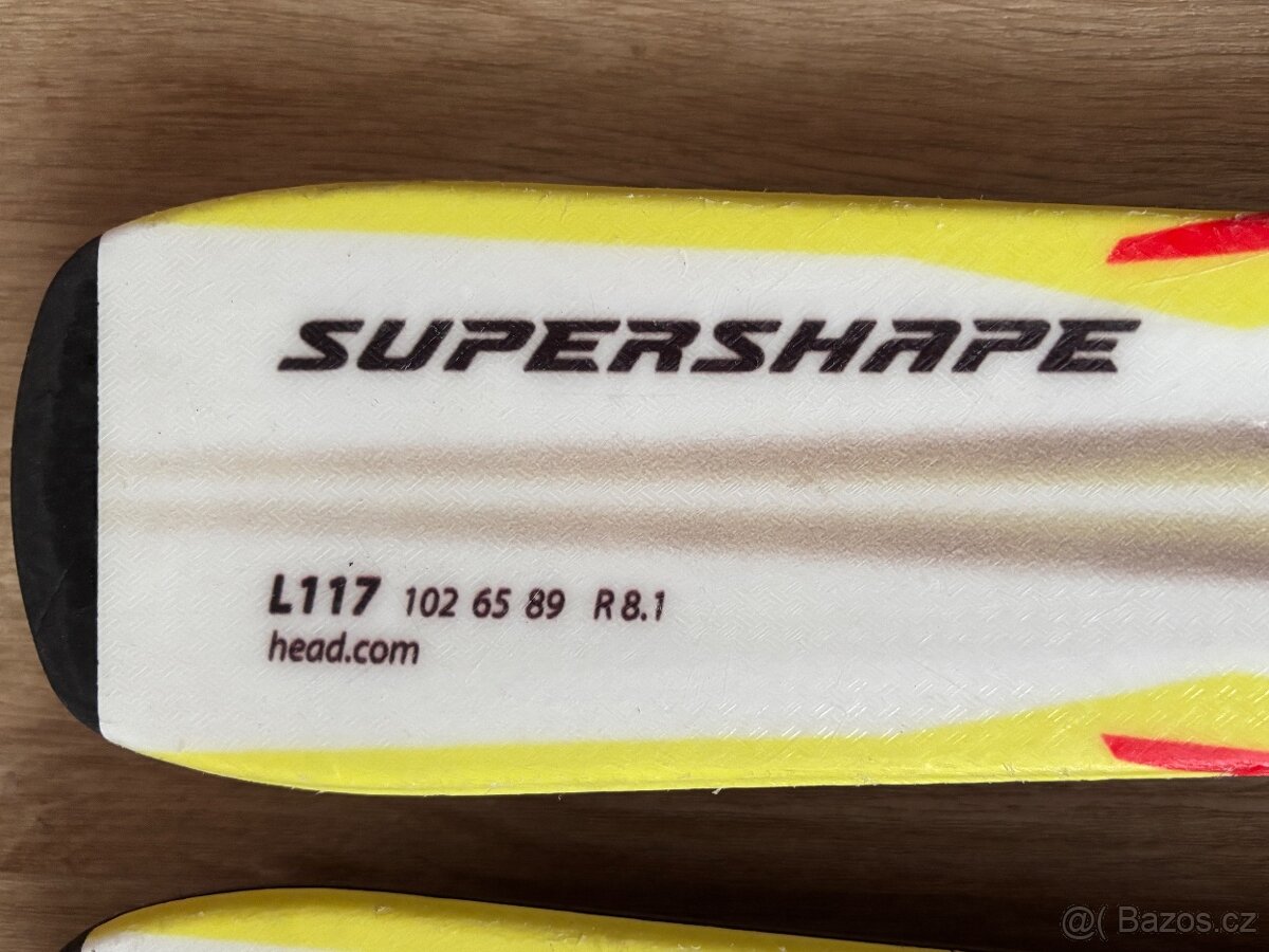 Dětské lyže HEAD Supershape 117 cm - 3